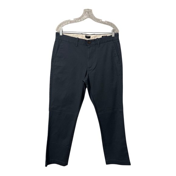 J. Crew Straight Fit Flex Chino Pants Men’s Blue 32x29 Casual Career Preppy - Picture 1 of 14